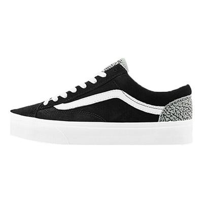 Styl 36 Klasické barevné bloky Ležérní nízké skate boty Unisex tenisky Černá Šedá VN0A5AOB5DS
