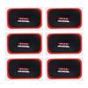 10Pcs Tire Patch Kit Universal for Cycle Puncture Repair Tools Rubber Rectangle 70x120mm