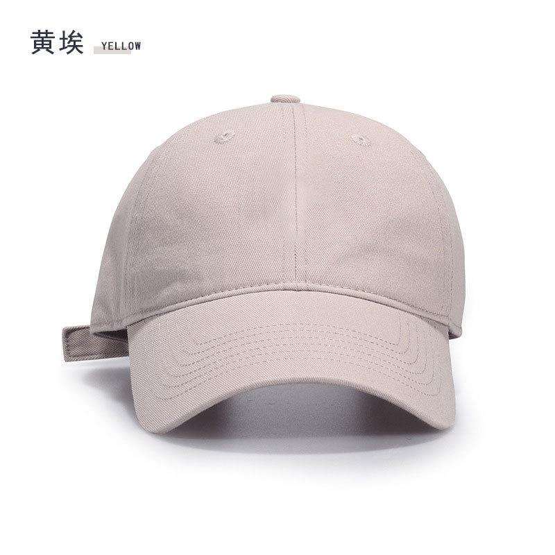 Peaked cap men's sunscreen visor hat baseball cap trendy men's and women's models show a small trendy brand