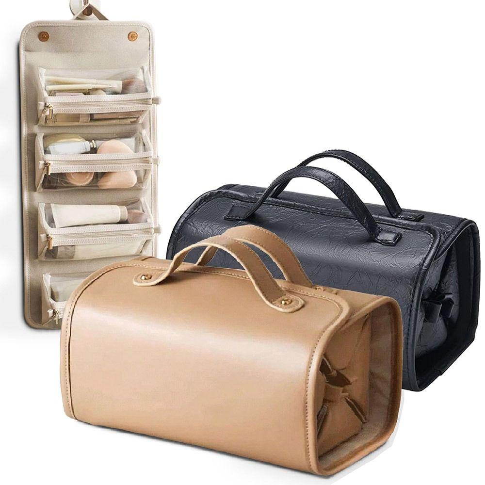 

Easy to Clean Toiletry Bags Waterproof Makeup Bags New Storage Bag білий