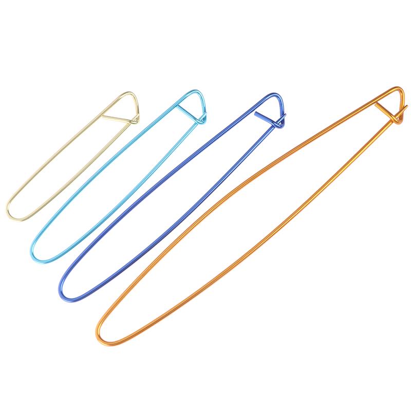 1Pc Aluminum Stitch Holders Pins Knit Knitting Needles Crochet Hooks