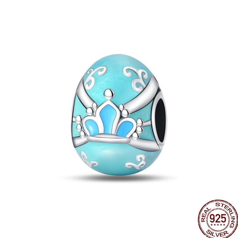 Original Copper Golden Charms Bow Easter Eggs Bead Firefly Butterfly Pendants Fit 3Mm Bracelet Diy Jewelry Gift