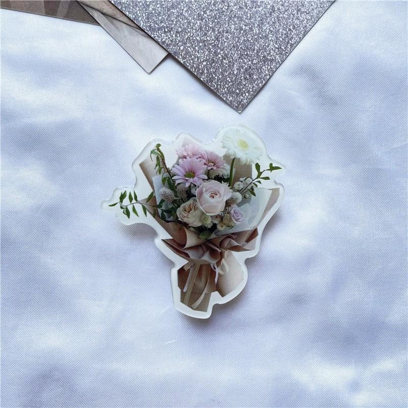 

Airbag Bracket Ins Creative Simulation Bouquet Drop Glue Tulip Flower Lazy Desktop Phone Buckle Wholesale