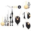 Clockwork Repair Kit with Decorative Hands for DIY Projects