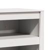 Kitchen Cabinet MEPPEL White 106 X 55 X 64 Cm Solid Pine Wood