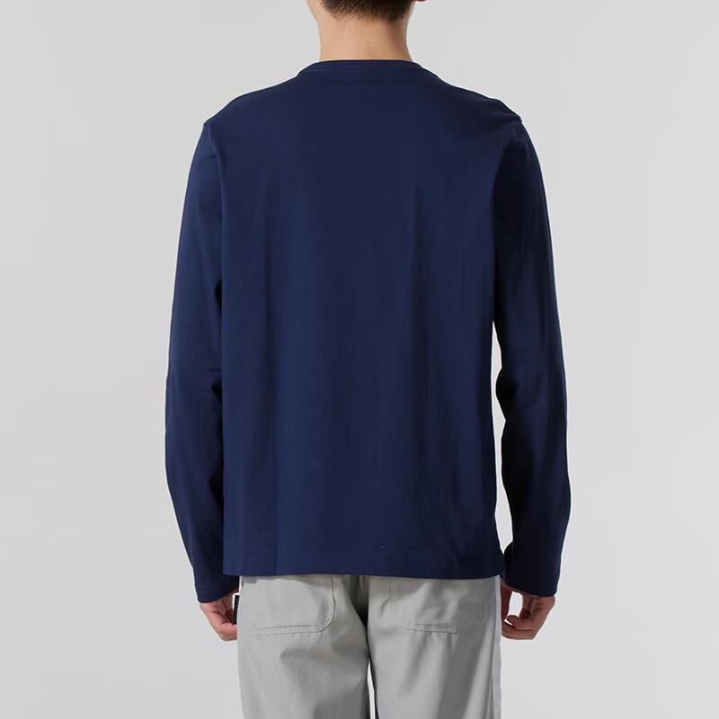Puma Comfortable Breathable Casual Long Sleeve T-Shirt Men tops Navy-Blue 691343-06