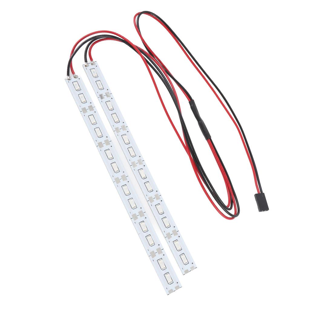 24 LEDs Chassis Light Aluminum Alloy Decorative Light Bar for 110 18 Scale RC Model On Off Road