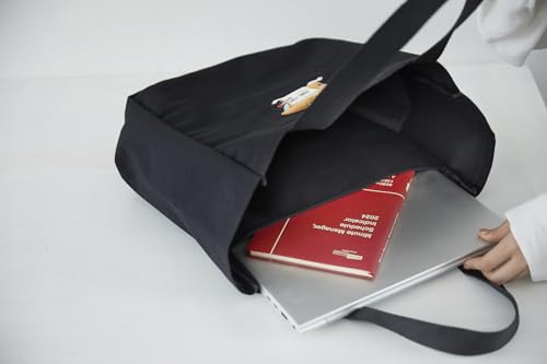 Bread Thief MOOK [Special Supplement] A Stylish Black Tote Bag with Convenient Pockets! (Kadokawa SSC Mook)