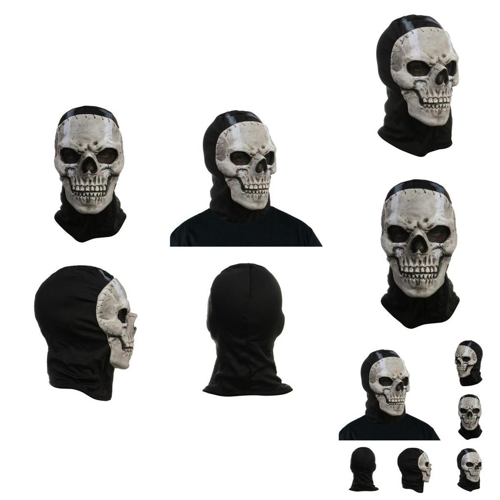 Call Of Duty2 Maschera Integrale Teschio Fantasma Copricapo Casco