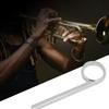 2PCS Metal Trumpet Slide Finger Ring Silver Metal Finger Pull Slide  For Trumpet
