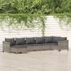 VidaXL Garden Lounge Set with Cushions 7 Pcs, Patio Furniture Set, Outdoor Furniture, Patio Sofa, Modern, 3187293