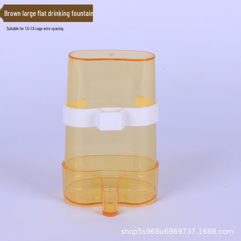 Anti-Spill Automatic Bird Feeder for Budgies and Cockatiels