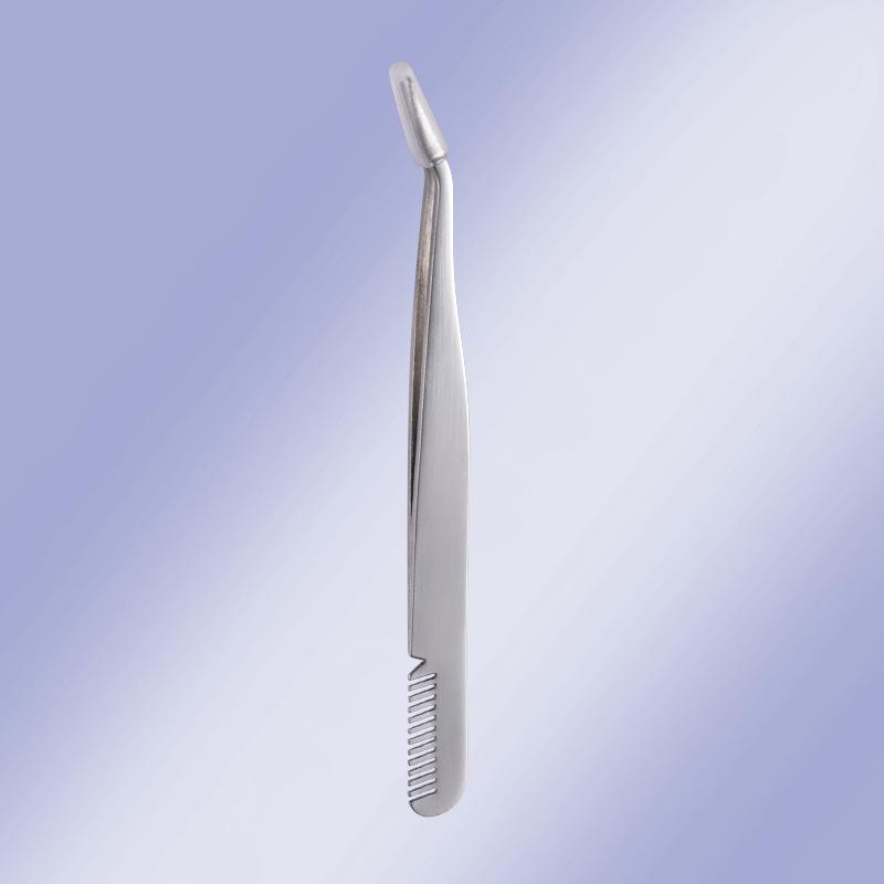 Wearable Mascara Applicator with Comb & Stainless Steel Eyelash Tweezers