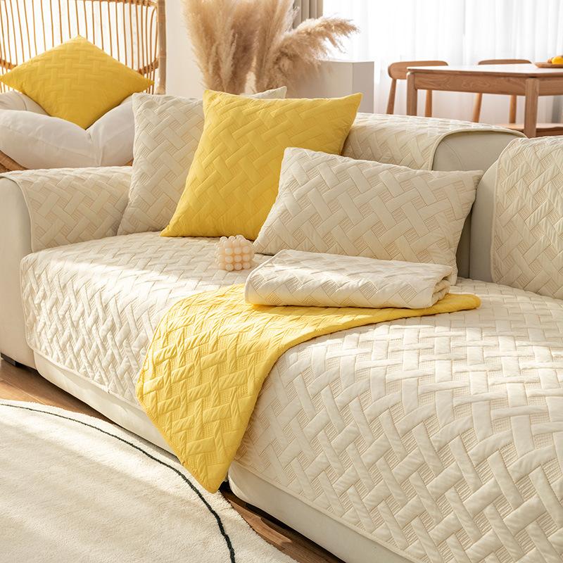 Sofa Cushion Simple Modern Cushion Non-Slip High-End Sofa Cover Slipcover Four Seasons Universal Summer Full Cover Cloth Light Luxury