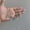 Gothic Iridescent Moonstone Pendant Necklace - Witch Jewelry Original