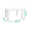 Children's Table - Turquoise And Beige
