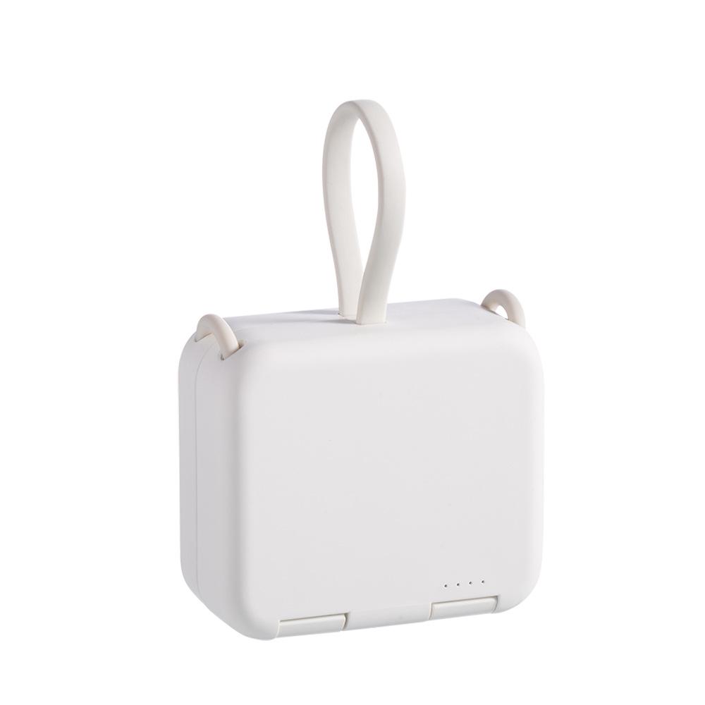 Зажимной Z-образный Складной Беспроводной Портативный Power Bank и Подставка для Телефона 4000mAh Large Capacity