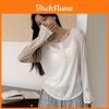 Tencel Long Sleeve Shirt With Button Detail For Women Summer Casual Wear