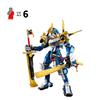 Zestawy Kompatybilne Seria Phantom Mech Tytana Jaya Klocki Zabawka do Składania Robot Bojowy Nya Smith Prezent na Dzień Dziecka bez pudełka