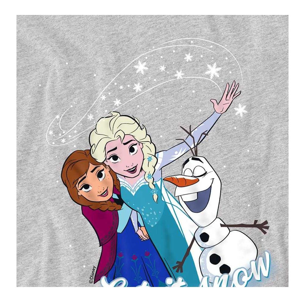 Frozen Childrens/Kids Let It Snow Elsa Anna Olaf Sweatshirt