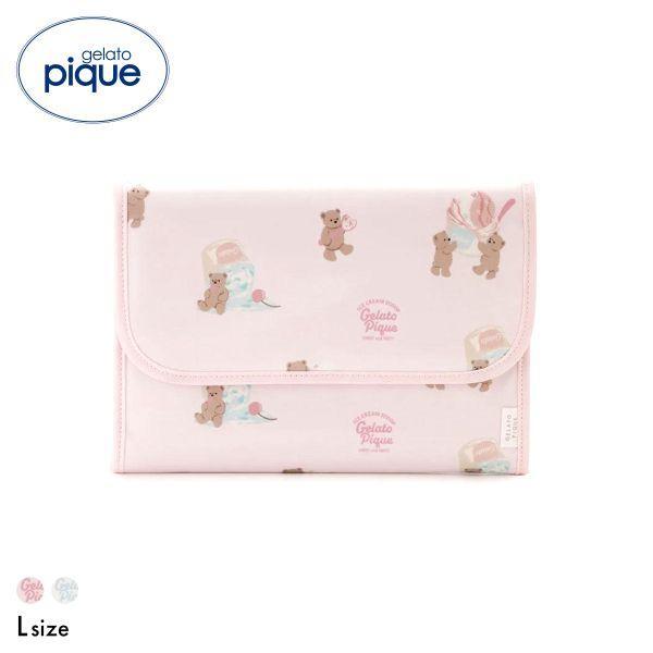 gelato pique ice cream bear pattern mother and child notebook case L bellows gelato pique gelato pique gelato pique