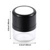 15g Loose Powder Box With Mirror Mushroom Sponge Puff Portable Powder Case Foundation Blusher Finishing Powder Jar Container