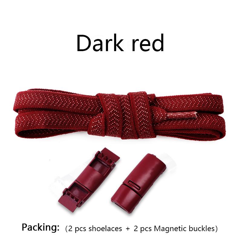 No Tie Shoelaces Magnetic Shoe Laces Clip Without Ties Shoelace Flat Elastic Laces for Sneakers Rubber Laces Stretch Shoestrings