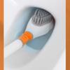 Creative Duck Shape Floor-to-ceiling Toilet Brush Set Silicone Brush Soft Brush To Clean The Toilet Floor