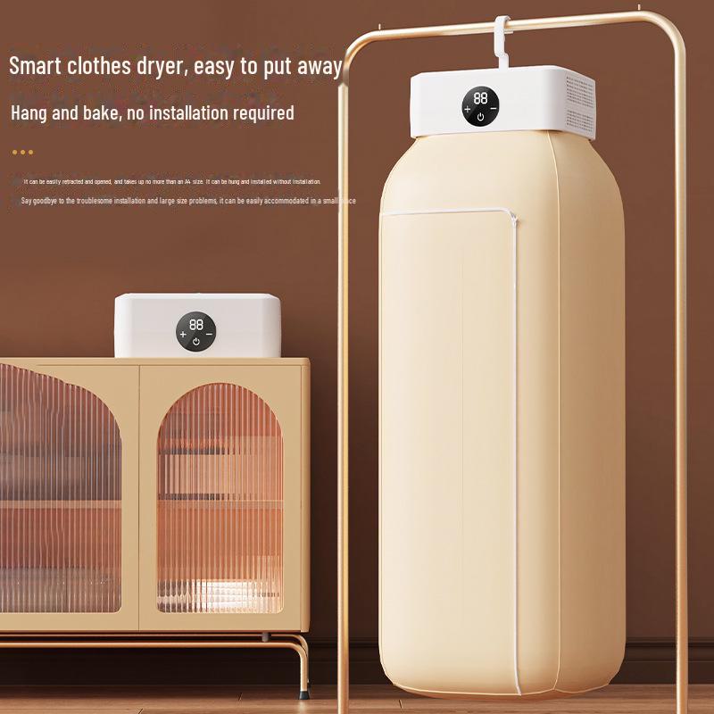 

Компактная складная сушилка для одежды — быстрая сушка, умная, удобная для детской одежды и проживания в общежитии белый