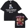 Team Conrad Cousins Strand T-Shirt Sommer I Turned Pretty Film Y2k Conrad Fisher T-Shirt Herren Damen Lässig Komfort Locker T-Shirts