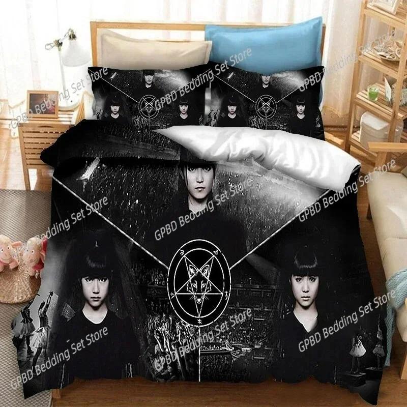 BABYMETAL Rock Band 3D NEW Duvet Cover Pillowcase Bedding Set Adult Boy Girl Bedroom Decoration Children Single Double Large