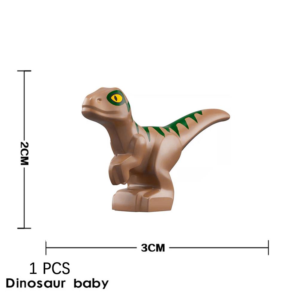 Jurassic Dinosaurs Building Blocks Dinosaur Baby MOC Bricks DIY Action Figure Egg Models Children Toys Animals Kids Gifts