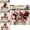 Festive Christmas Stockings Featuring Charming Reindeer Design For Decor Seasonal