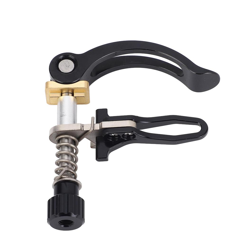 Quick Release Seatpost Clamp Stainless Steel Seatpost Tube Binder Clamp for 3sixty 31.8mm Folding Cycles Black