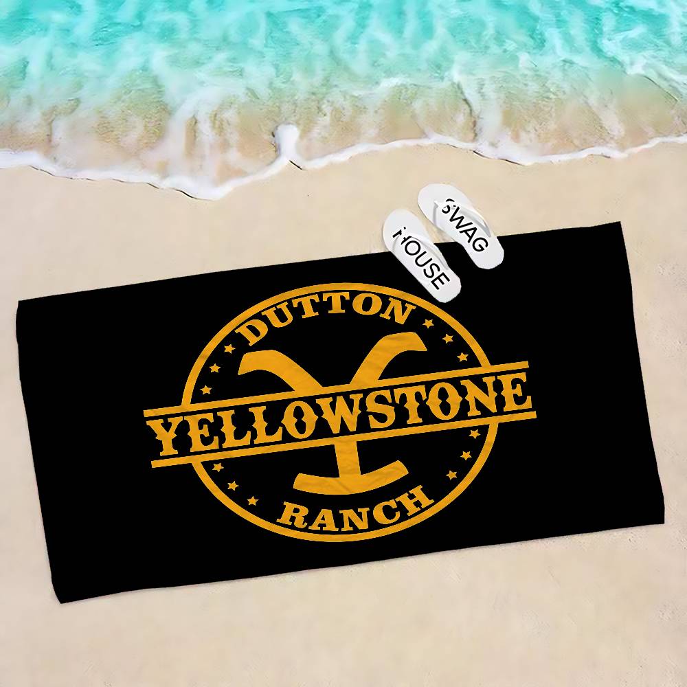 Yellowstone Microfiber Beach Towel Absorbent Quick dry Soft Yoga Swimming Resort Mountain Climbing Towel