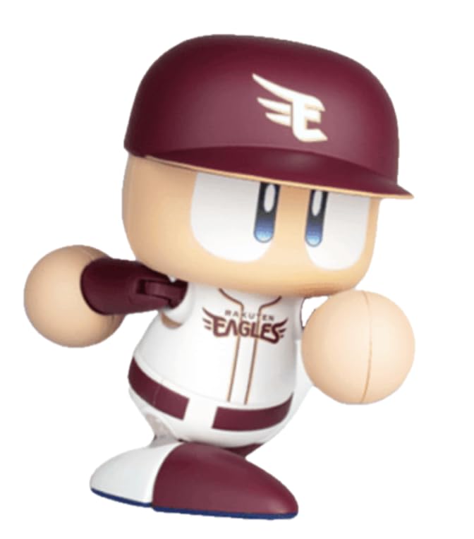 

Tohoku Rakuten Golden Eagles Powerful Pro Baseball Pawapuro-kun Prize Action Figure, Approximately 10cm Long