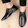 2024 Herren Büro Oxfords Schuhe Heißer Verkauf Herren Bequemer Kleiderschuh Marke Coiffeur Schuhe Schnürschuh Lässig Echtleder Schuhwerk