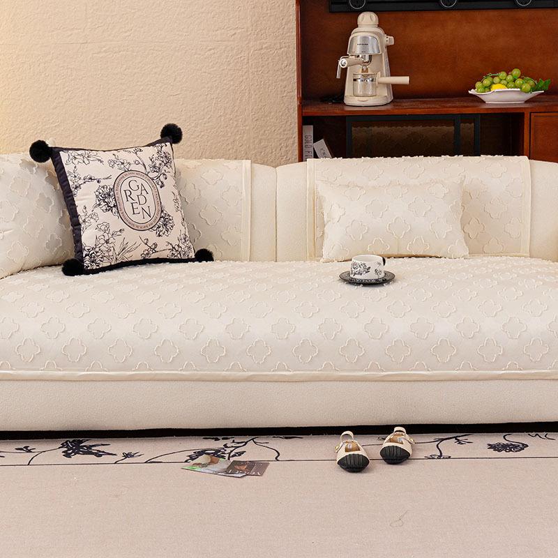 Simple Ins Wind Sofa Cushion Universal In All Seasons  Summer New Seat Cushion Sofa Seat Cushion Simple Cover Towel