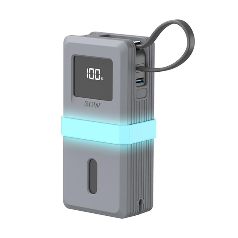 Shockproof Chargers Case Housing Universal Fit For Power Backup Nonslip Silicone Cover Easy Snap Installation Material