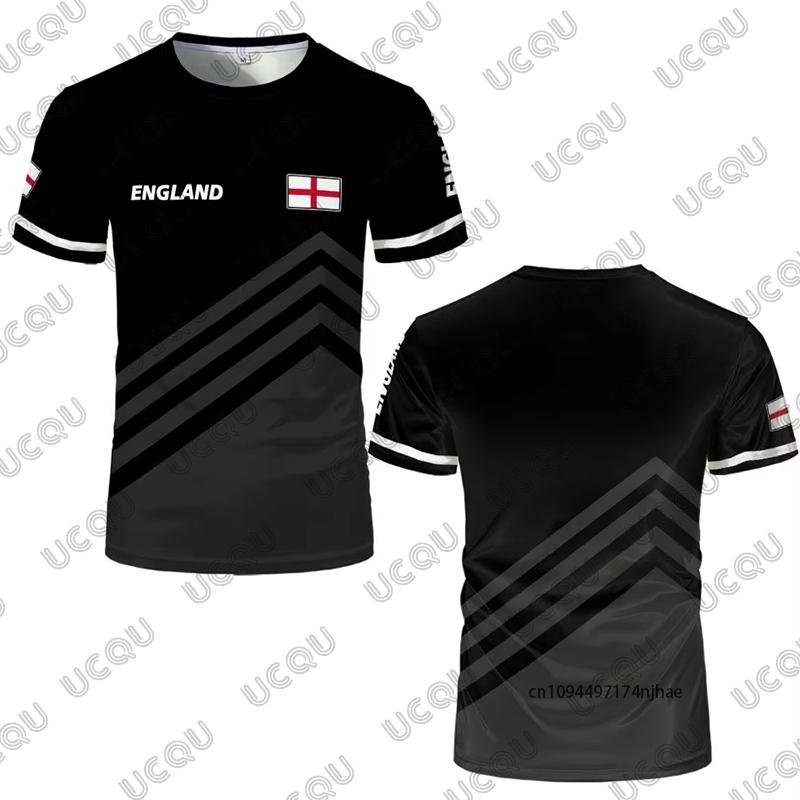 Summer New England Flag Print Football Jersey For Men Women Surfing T-shirt Quick-Drying Sports Kids Tees Casual Oversized Tops