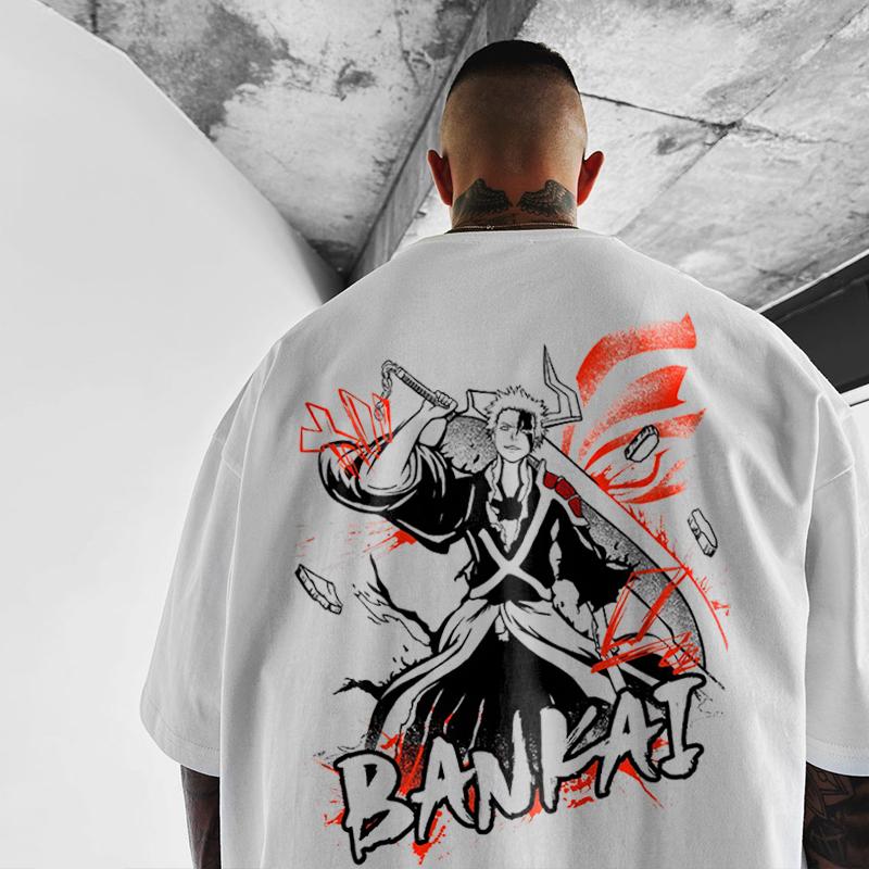 Bleach Anime Lover New Model T-shirt Streetwear Trendy Cotton Plus Size Unisex High Quality Year Round Clothing Hot Product Soft Daily Wear Cool Top