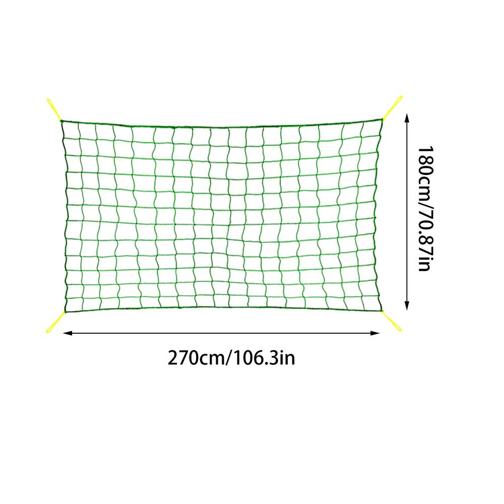 9 Strands Plant Climbing Netting For Cucumbers Vines Fruits Vegetables Trellis Netting Durable Nylon Plant Support Mesh Net