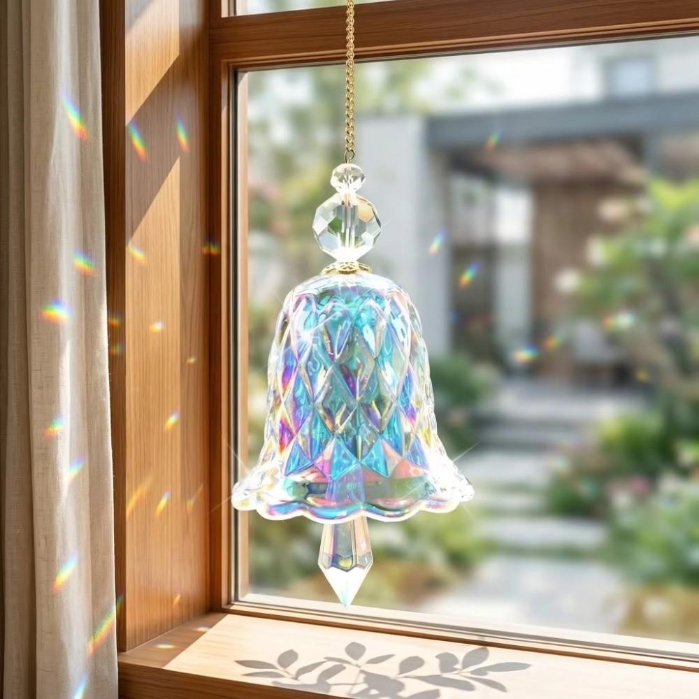 Exquisite Crystal Wind Chime Colourful Rainbow Maker Christmas Decorations Christmas Decoration