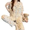 Dessert Bunny Cloud Cotton Pajamas Women'S Summer Explosion Short Sleeves Trousers Loungewear