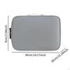 Document Bag with Lock Multi Layer Card Case Versatile Waterproof Handbag Storage for
