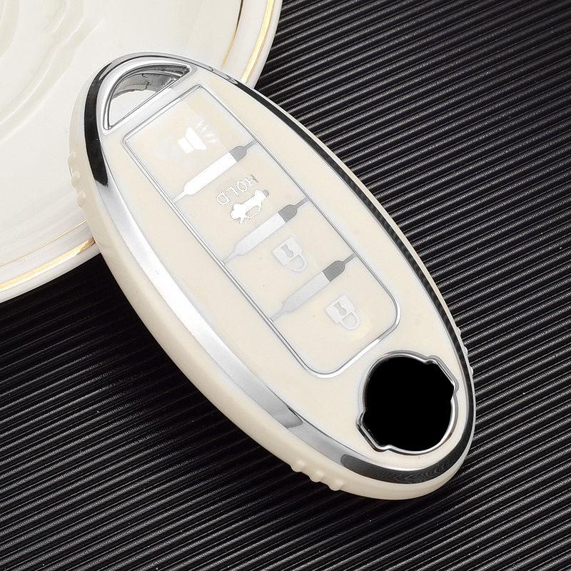 Tpu Car Remote Key Case Cover Shell For Nissan Qashqai X-Trail T32 T31 Juke J10 J11 Kicks Tiida Pathfinder Note For Infiniti