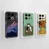 For infinix Note 40 Pro Plus 40X Case Couple Panda Phone Housing For Note40 Note 40X Full Protection Liquid Silicone Back Cover