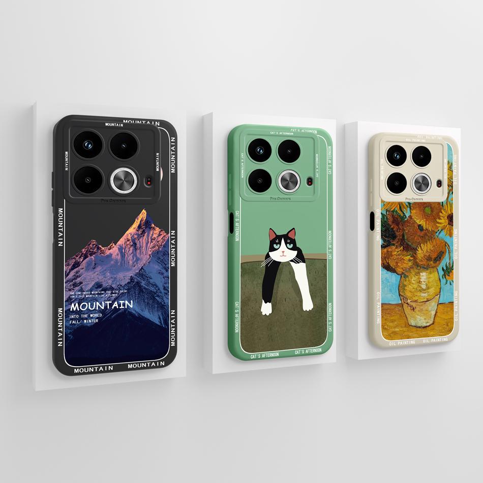 For infinix Note 40 Pro Plus 40X Case Couple Panda Phone Housing For Note40 Note 40X Full Protection Liquid Silicone Back Cover
