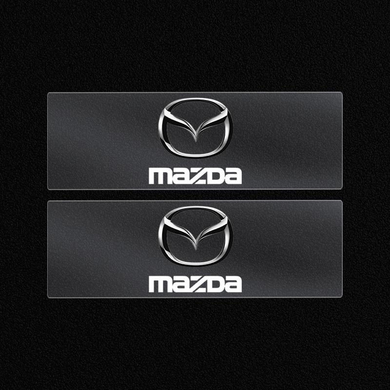 2/5/10Pcs Car Logo Sticker Central Control Decals Car Accessories For Mazda 3 6 CX5 2 CX3 CX9 MX5 RX8 Axela Demio MS CX5 2 Axela Demio Atenza MS GJI