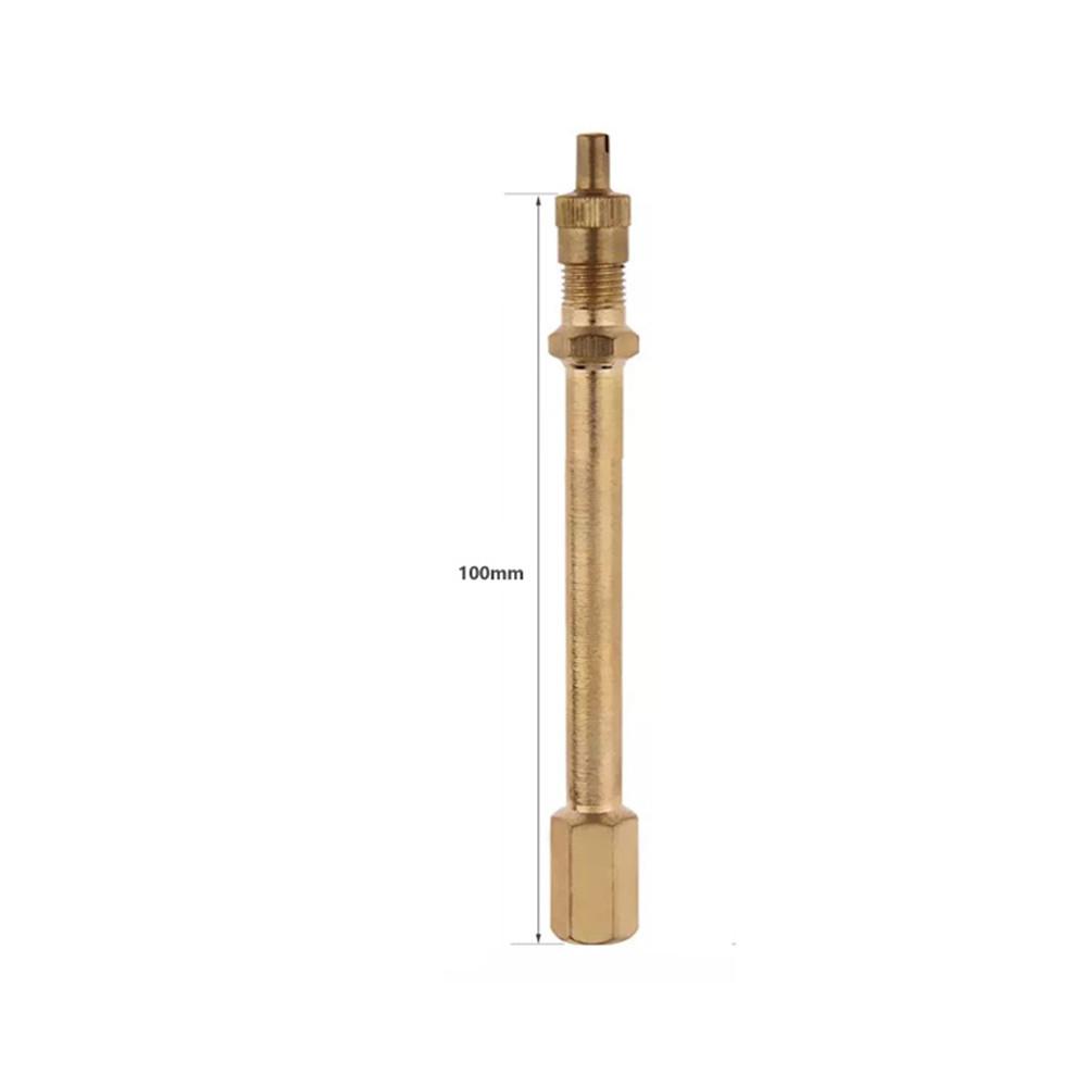 100mm 150mm Full Brass Motorcycle Car Auto Truck Wheel Tire Valve Stem Extension Pole Cap Extender Steamboat Car Accessories 100mm